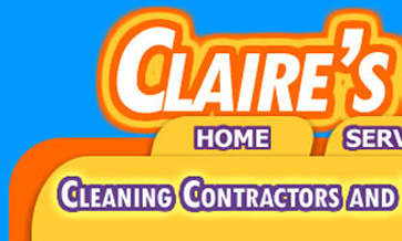 Claire's Cleaners - Portfolio